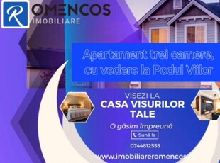 Apartament Podul Viilor, cu trei camere si priveliste panoramica