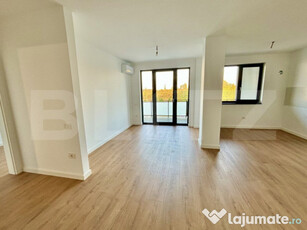 Apartament tip studio ultrafinisat, 38 mp utili plus 9 mp te