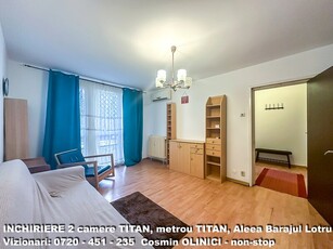 Inchiriere apartament 2 camere Titan, metrou Titan, Aleea Barajul Lotru Inchiriere 2 c