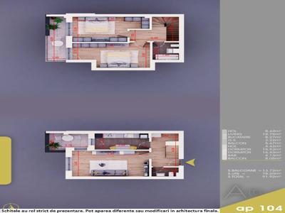 (AP.104/10/A) Duplex 3 camere Theodor Pallady - Metrou Teclu - Estimobiliar