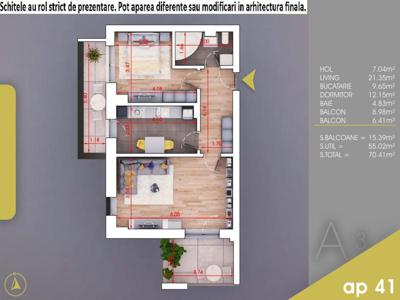 (AP.41/3/A) 2 camere Titan - Pallady - Metrou Nicolae Teclu - Estimobiliar