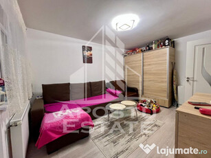 Apartament 1 camera,cetrala proprie,zona Saguna