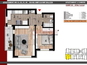 Apartament 2 camere Popesti Leordeni, metrou Berceni