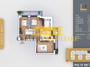 Apartament 3 camere Th. Pallady-Incalzire in Pardoseala