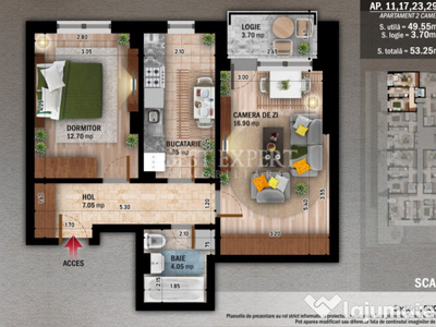 Apartament 2 camere decomandate Avans minim 15% Titan Theodo