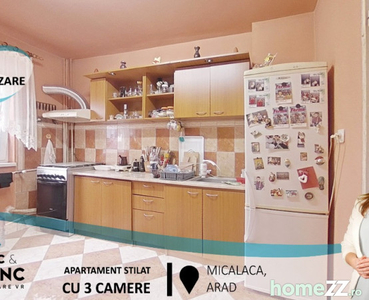 Apartament primitor cu 3 camere