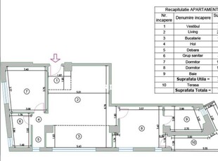 Apartament de 3 camere Timpuri Noi Nerva Traian