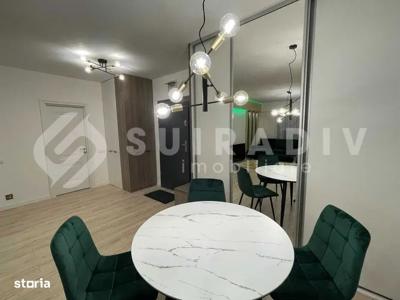 Apartament semidecomandat, 2 camere- zona THE OFFICE, Cluj