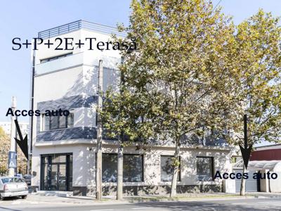 S+P+2+terasa, an constructie 2020,curte proprie,2 intrari,Birou/Rezidential/Comercial, 940 mpu