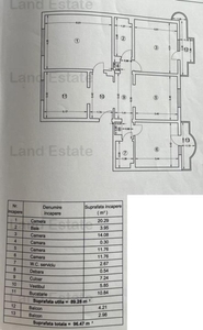 4 camere Timpuri Noi-Centrala Termica-Bloc reabilitat-10 min metrou