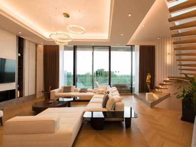 #Skyline Splendor: The Luxurious Tale of Bucharest's Premier Penthouse