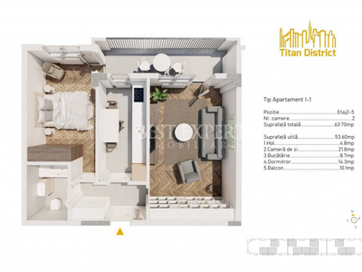 Theodor Pallady Apartament 2 camere Decomandate Metrou Nicol