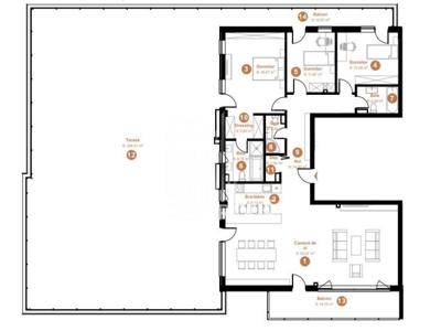 Vanzare penthouse exclusivist | 4 camere | Zona linistita | Floresti