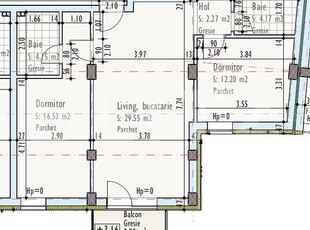 Apartament de 3 camere, semidecomandat, bloc nou, zona Pod IRA