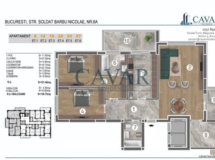 3 Camere Lux Cavar Residence Parcul Delta Vacaresti