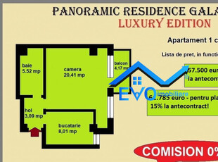 Apartament 1 camera