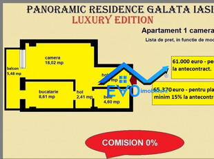 Apartament 1 camera