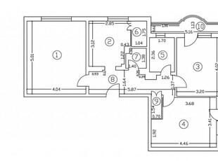 Apartament 3 camere decomandat-an 1992- Doamna Ghica -