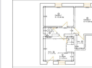 Apartament 3 camere decomandat