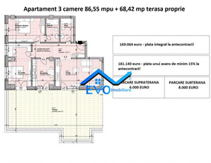 Apartament tip penthouse