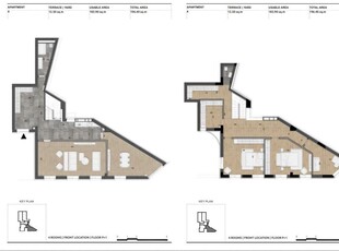 Vand apartament de lux cu 2 camere decomandate in centrul orasului Tar