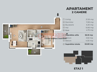 2 camere Sector 4 - Berceni - Sos Giurgiului