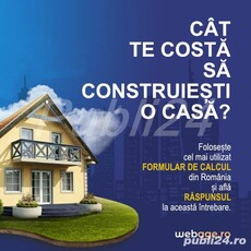 Calculează costurile de construcție a unei case online