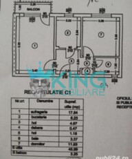 Apartament 2 camere Vest 9 Mai Iezerului