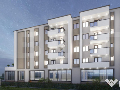 Apartament 2 camere, bloc nou , 36 mp , zona Burdujeni