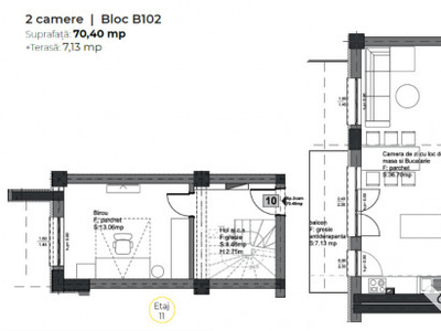 Apartament 2 camere in bloc nou, Avantgarden3 Brasov