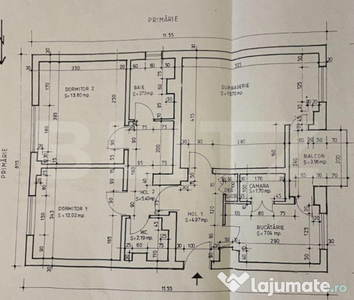 Apartament 3 camere, 71 mp utili, Calea Bucuresti zona McDon