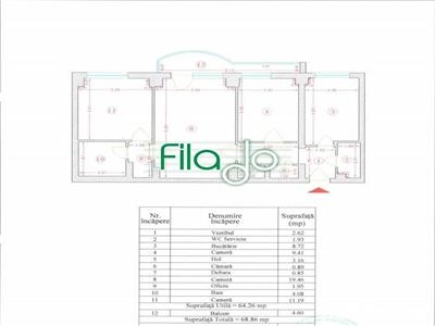 Apartament 3 camere Dristor Metrou