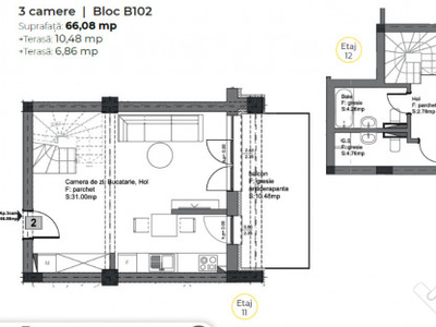 Apartament 3 camere in bloc nou, Avantgarden3 Brasov