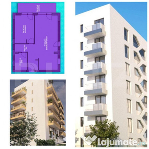 Apartament de 2 camere, 62 mp, intr-un ansamblu rezidential