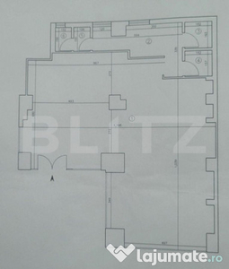 Spatiu comercial, 126mp, zona Podul de Fier