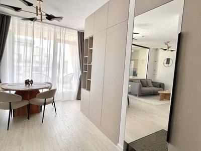 Proprietar, inchiriez apartament complet utila, 2 camere premium cu loc parcare subteran, bloc nou