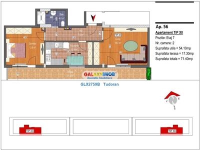 10 minute de metrou Teclu Pallady Decomandat Finisaje moderne IKEA