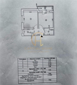 Apartament 2 camere decomandat Tatarasi