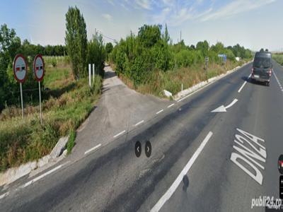 1.5 hectare intravilan + cladiri - iesire la drum european E60 (Harsova, Constanta)