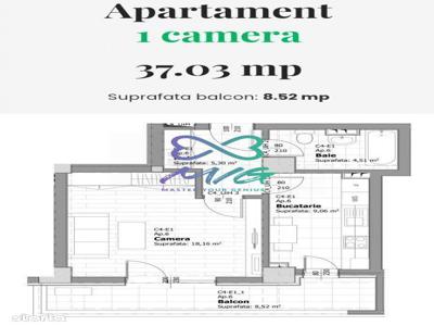 Apartament 1 camera, decomandat, Tatarasi, plata cash integral