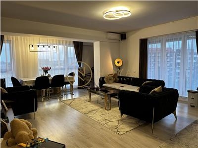 Apartament 2 camere de vanzare mobilat Lux | 8 min metrou | parcare