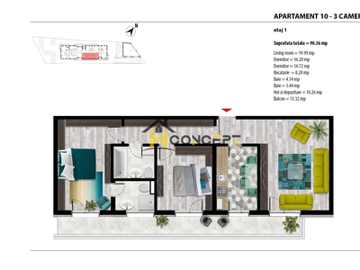 Apartament 3 camere Finalizat Anghel Saligny metrou 3min