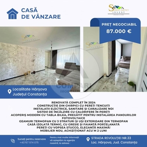 Casa de vânzare în Hârșova-Renovare LUX