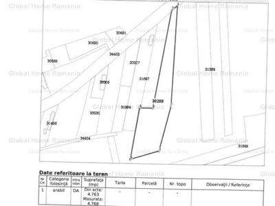 Teren Intravilan 4763MP | Giurgiu - Bolintin Vale - Crivina | Utilitati In