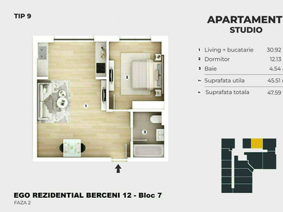 AP 2 Camere Berceni - Piscina | Parc - 400m Metrou - Disc...