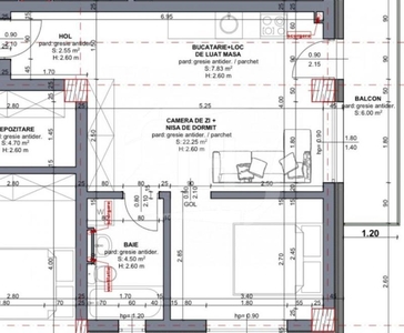 Apartament 2 camere, imobil nou, finisat, zona Beta Residence