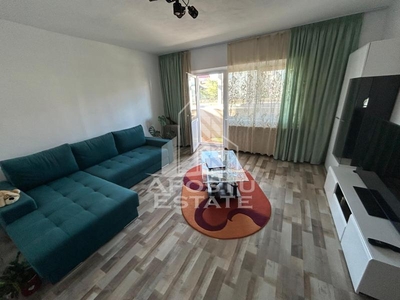 Apartament renovat,mobilat si utilat cu 3 camerere,Buzias