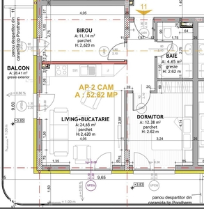 COMISION 0% Apartamente direct de la dezvoltator in Floresti