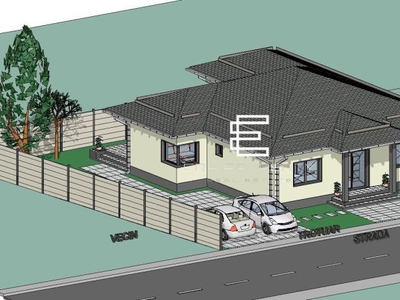 Casa individuala pe un singur nivel /LA CHEIE/ teren 400mp/Vestem