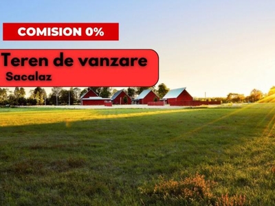 COMISION 0% - Teren intravilan de vanzare in Sacalaz - Pretabil constructii